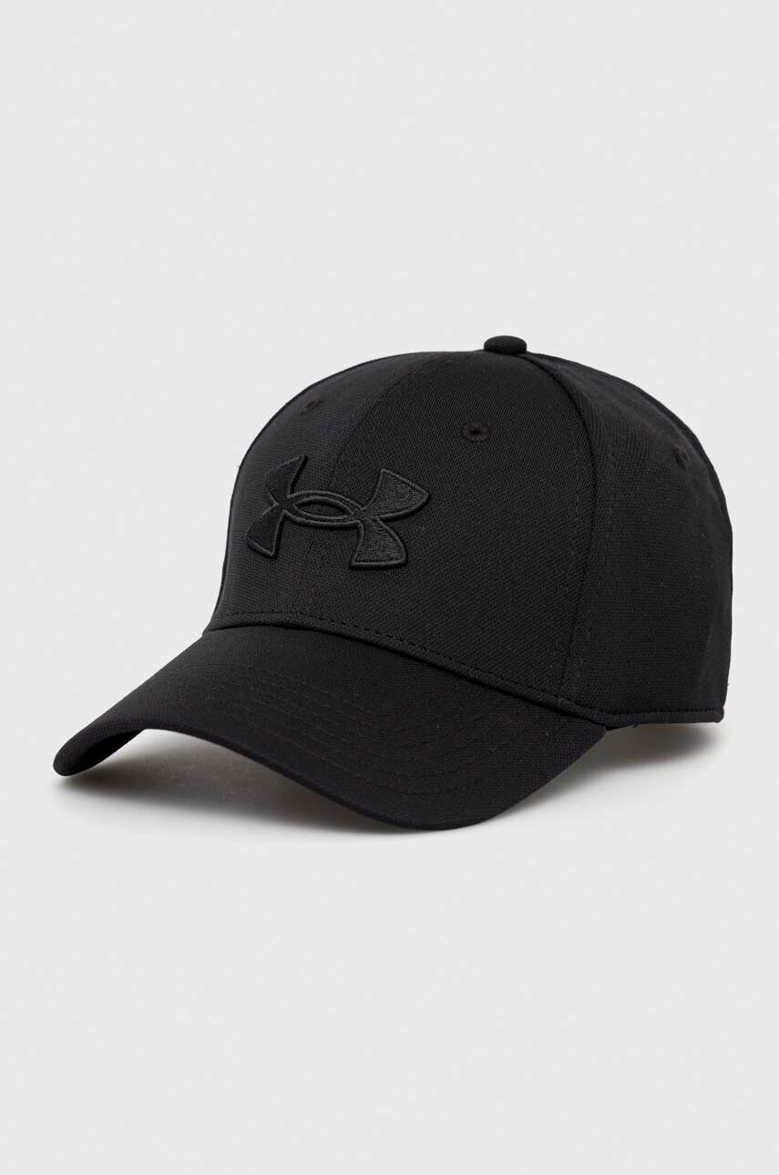 Under Armour Шапка с козирка в черно с апликация - Pepit.bg