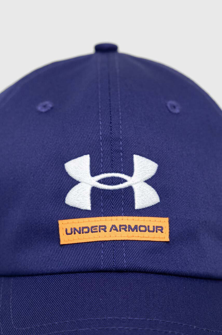 Under Armour Шапка с козирка Branded в тъмносиньо с апликация - Pepit.bg