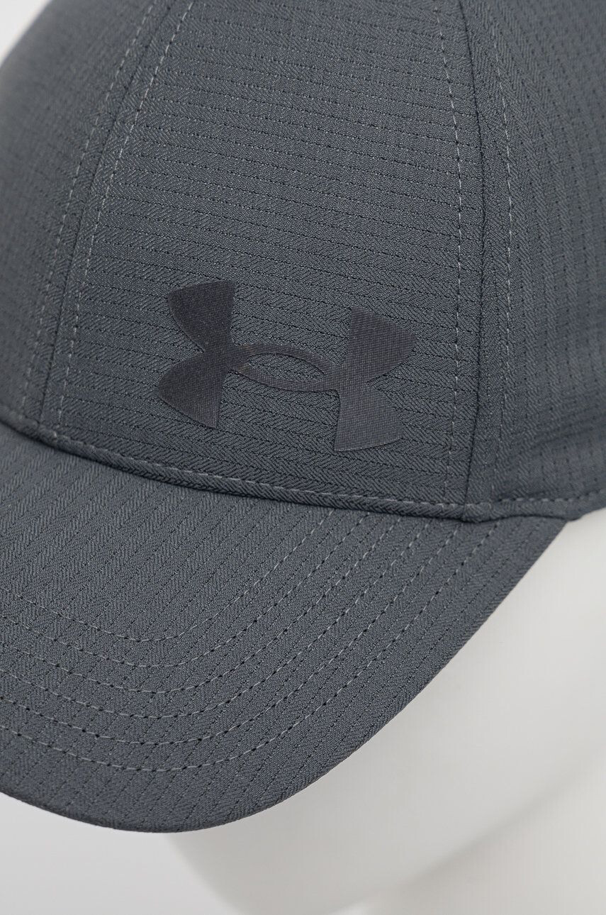 Under Armour Шапка с козирка Isochill Armourvent 1361530 в сиво с принт - Pepit.bg