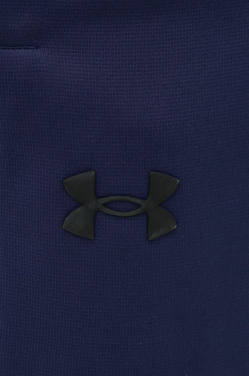 Under Armour Спортен панталон Armour Fleece в тъмносиньо с изчистен дизайн - Pepit.bg