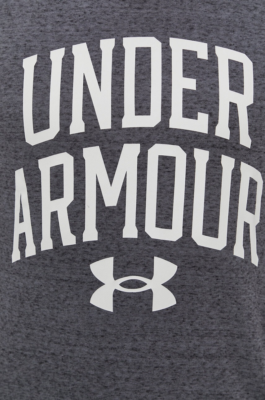 Under Armour Суичър в черно с изчистен дизайн - Pepit.bg