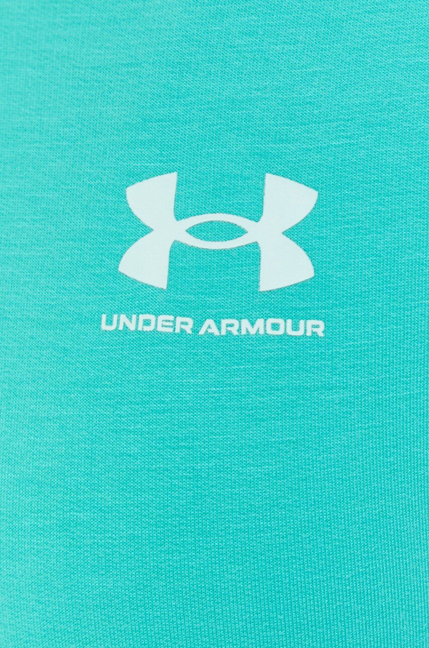 Under Armour Суичър 1369853 в зелено с принт - Pepit.bg