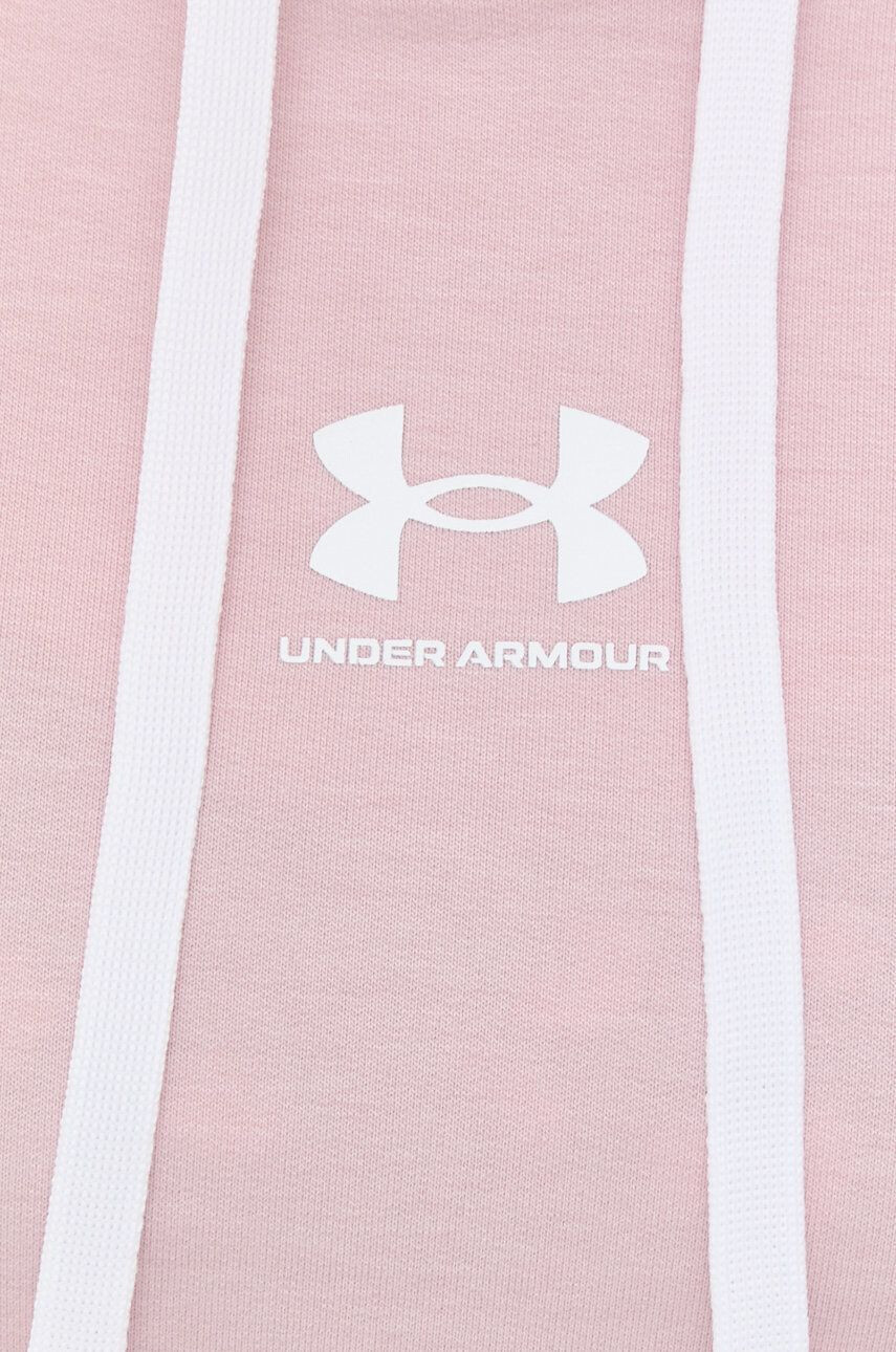 Under Armour Суичър 1369855 в розово с принт - Pepit.bg