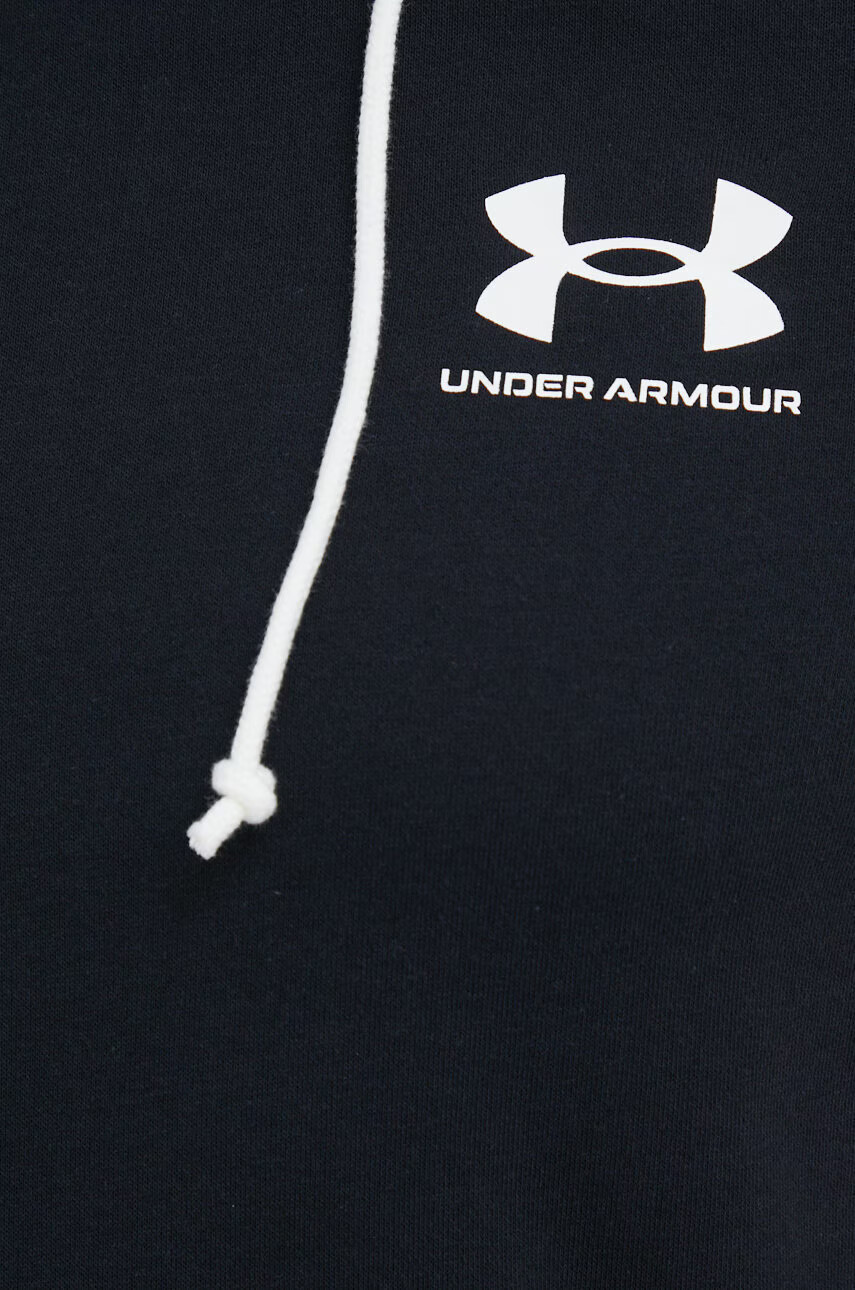 Under Armour Суичър 1370401 в черно с принт - Pepit.bg