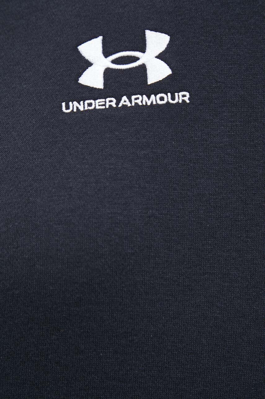Under Armour Суичър в черно с изчистен дизайн - Pepit.bg