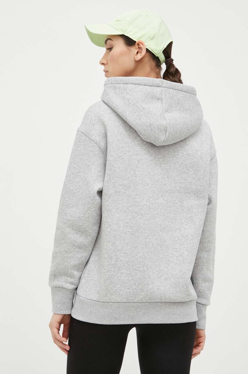 Under Armour Суичър в сиво с качулка с изчистен дизайн - Pepit.bg