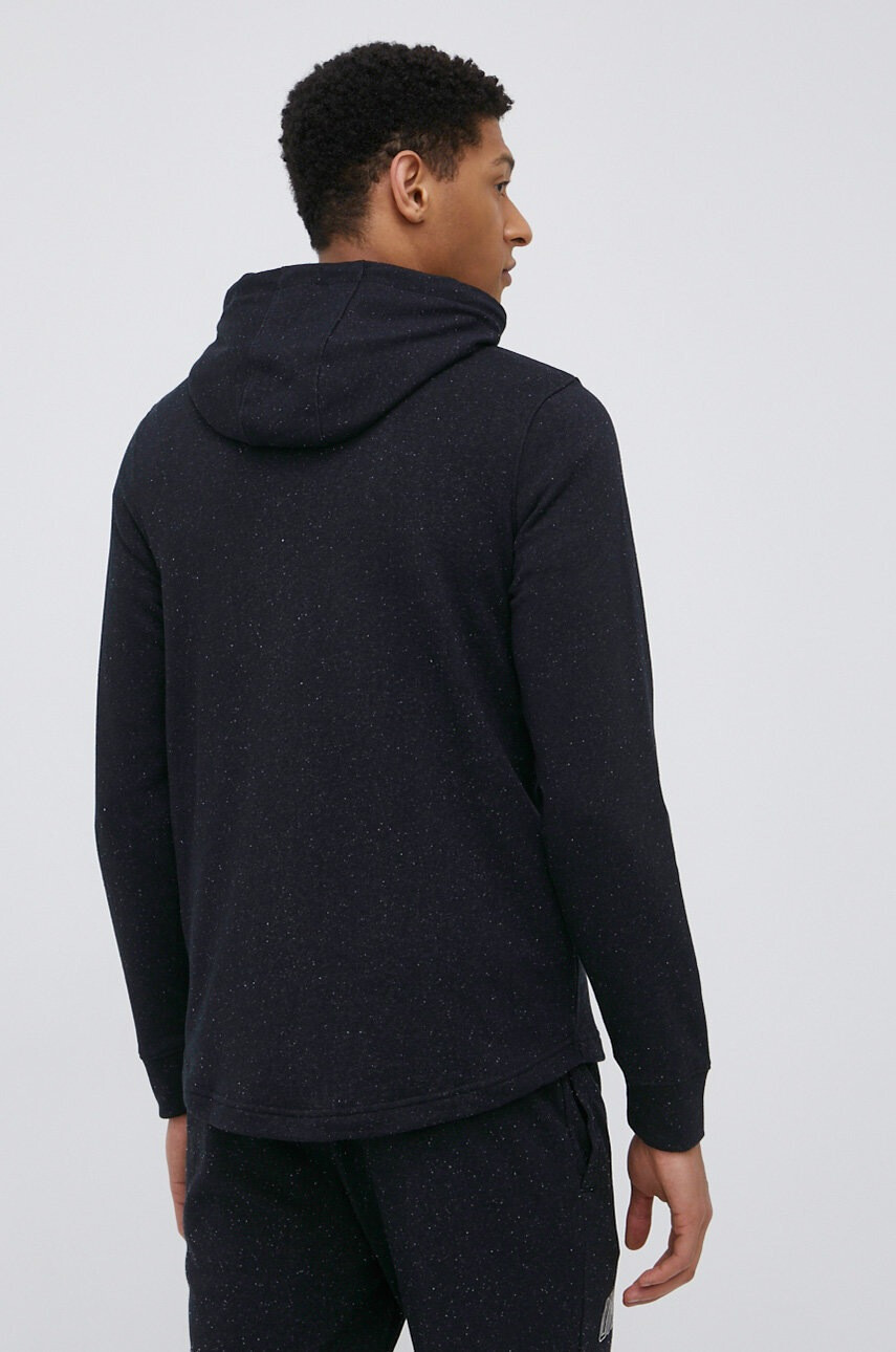 Under Armour Суичър 1370354 мъжка в черно с принт - Pepit.bg
