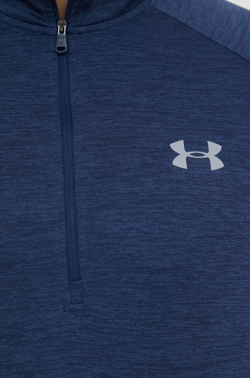 Under Armour Суичър за трениране Tech 2.0 в тъмносин меланж - Pepit.bg