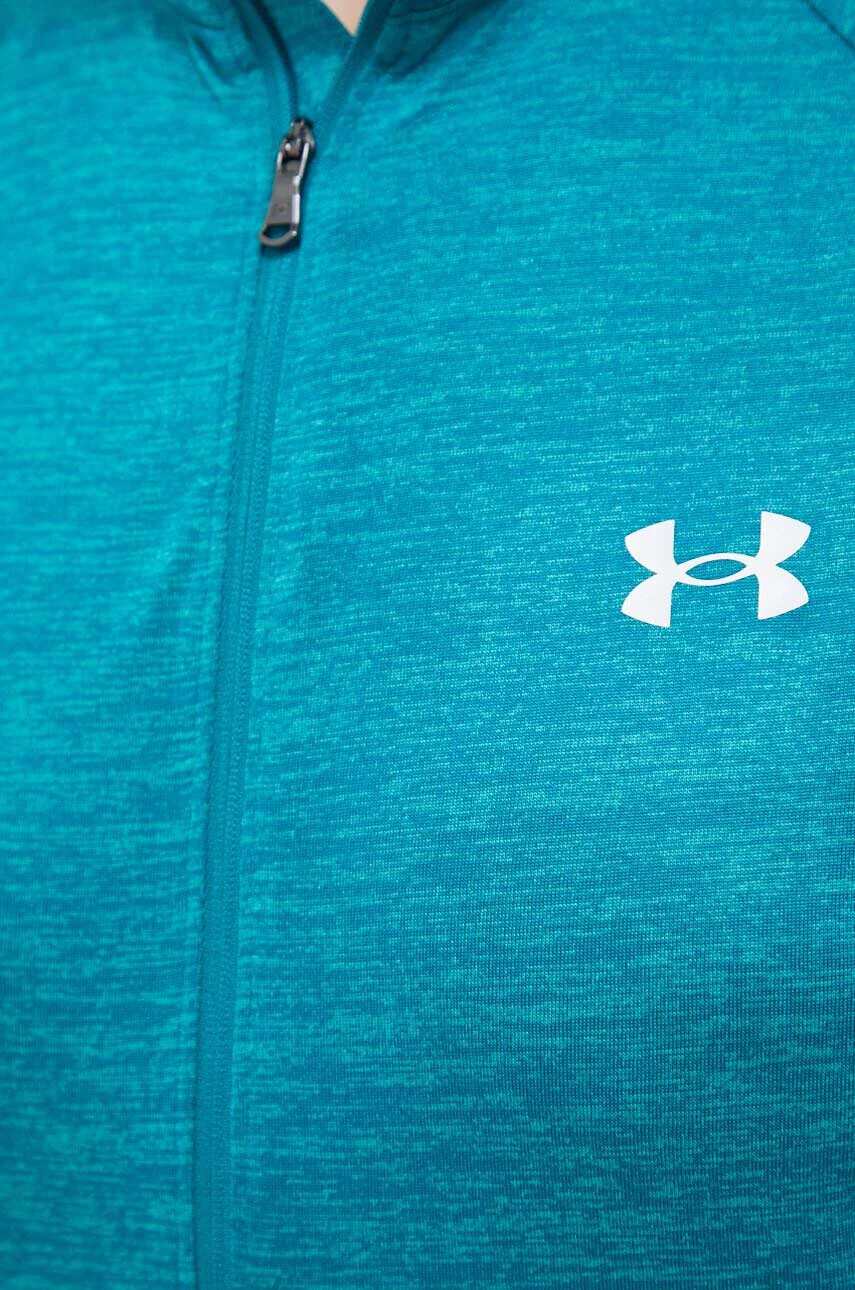Under Armour Суичър за трениране Tech в зелен меланж - Pepit.bg