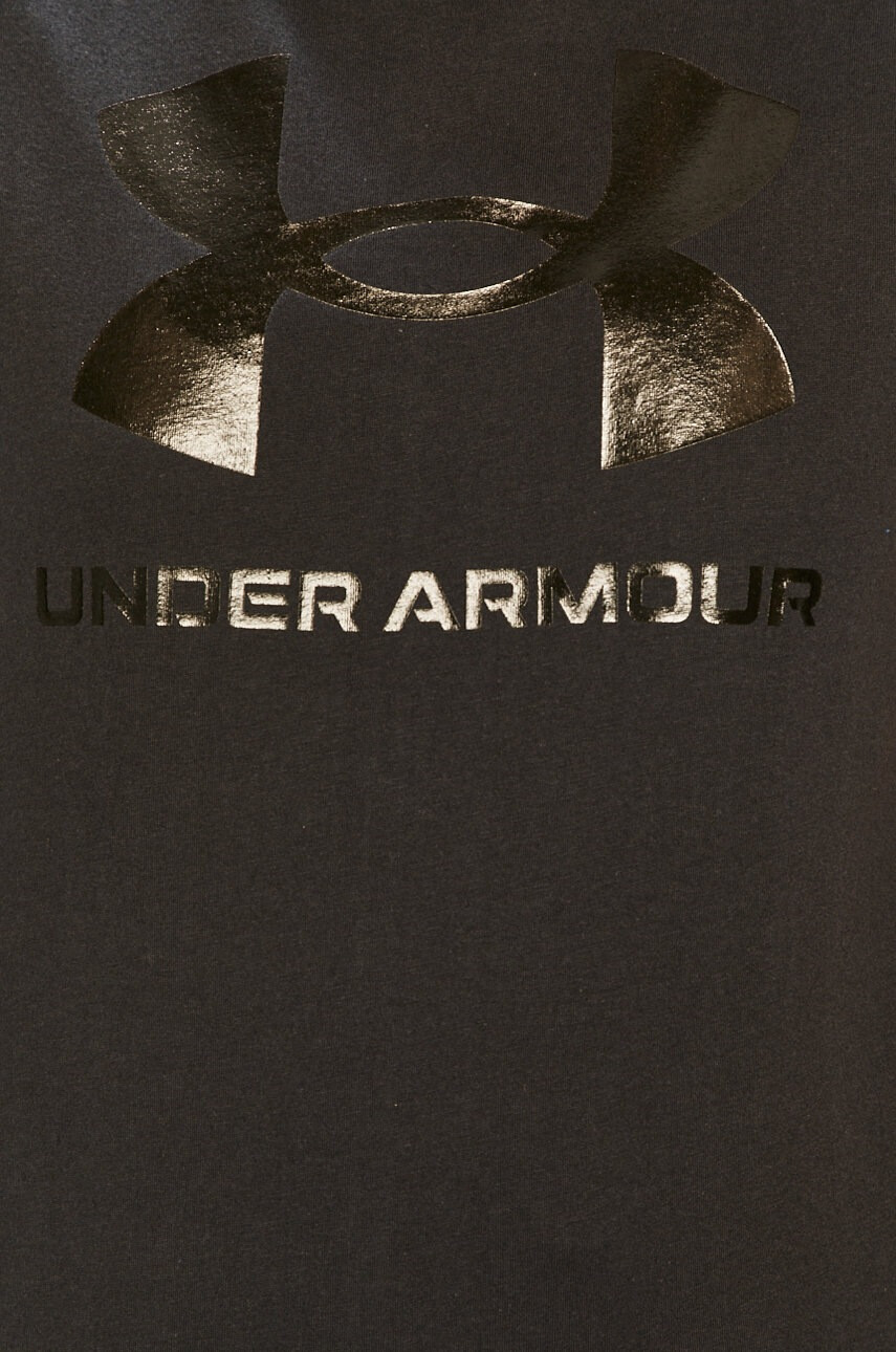 Under Armour Тениска в черно - Pepit.bg