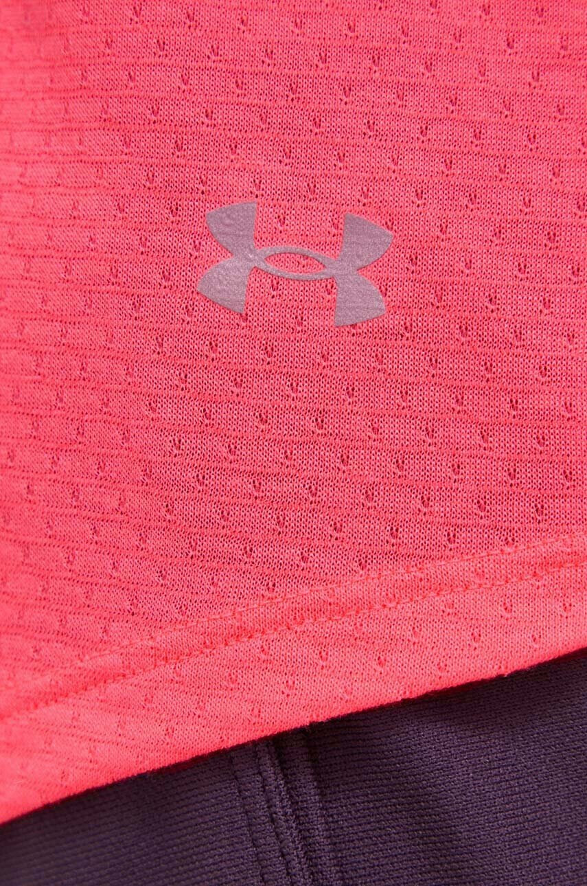 Under Armour Тениска за бягане в розово - Pepit.bg