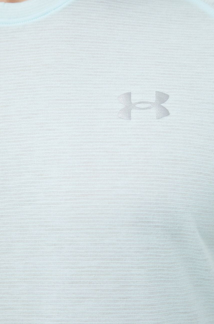 Under Armour Тениска за бягане в тъмносиньо с изчистен дизайн - Pepit.bg