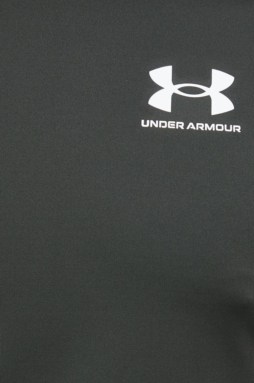 Under Armour Тениска за трениране в зелено с изчистен дизайн - Pepit.bg