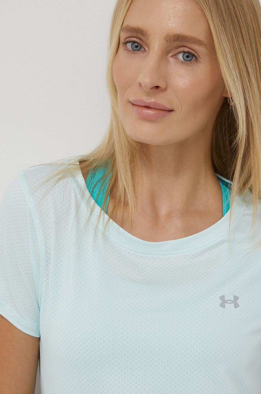 Under Armour Тениска за трениране 1328964.936 в тюркоазено - Pepit.bg