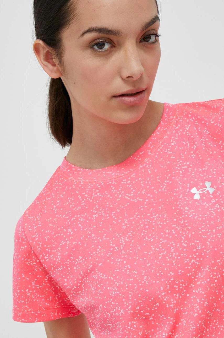 Under Armour Тениска за трениране Tech Nova в розово - Pepit.bg