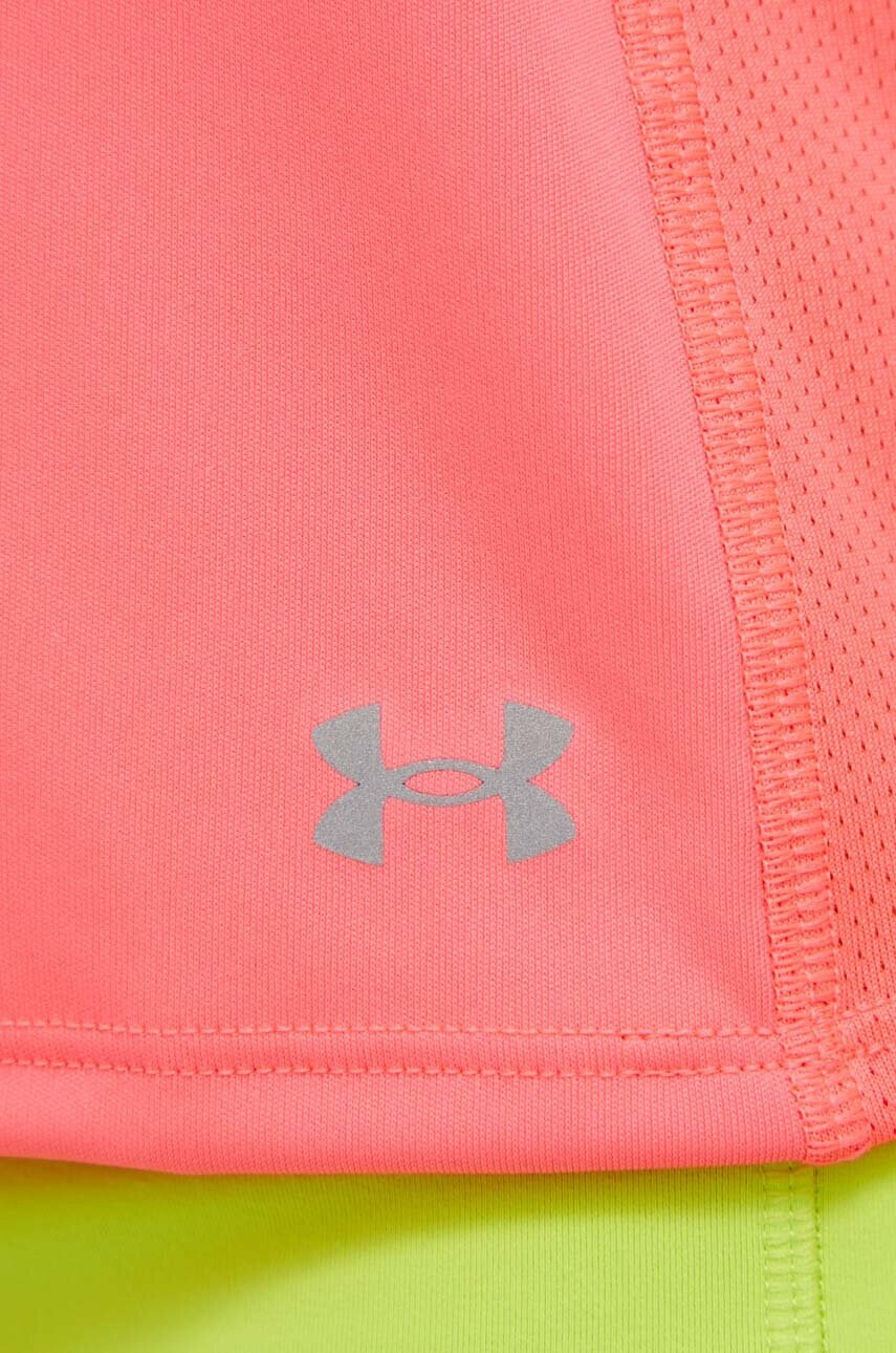 Under Armour Топ за бягане Fly By в розово - Pepit.bg
