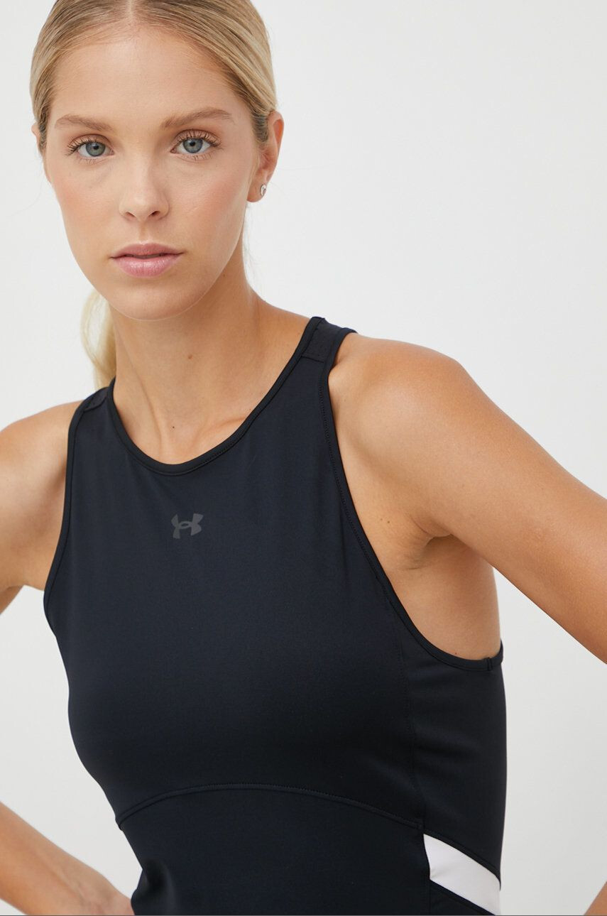 Under Armour Топ за трениране Armour Mesh в черно - Pepit.bg