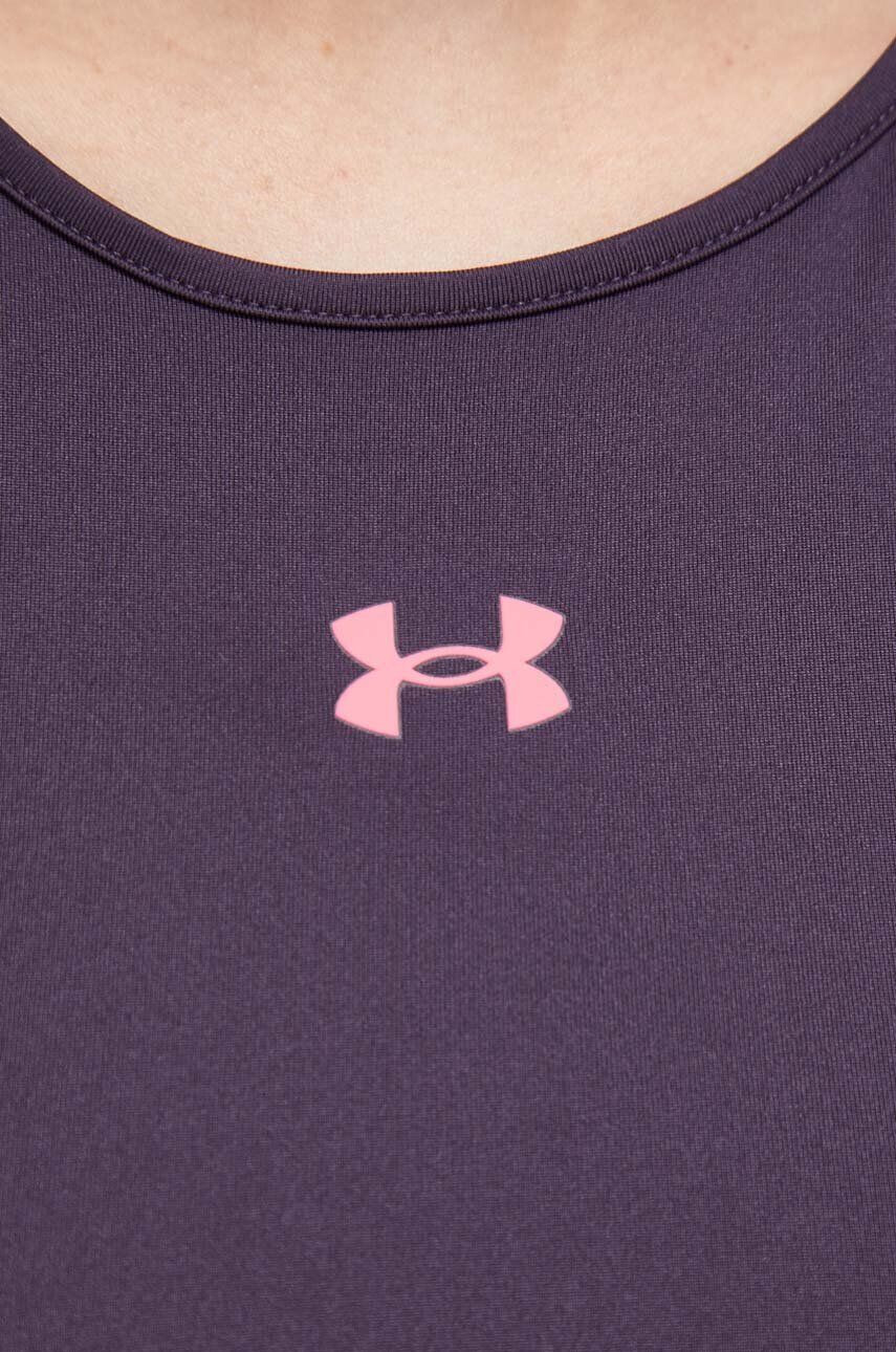 Under Armour Топ за трениране Armour Mesh в лилаво - Pepit.bg