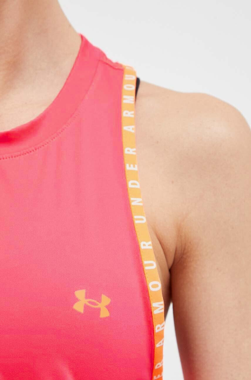 Under Armour Топ за трениране Knockout 2.0 в розово - Pepit.bg
