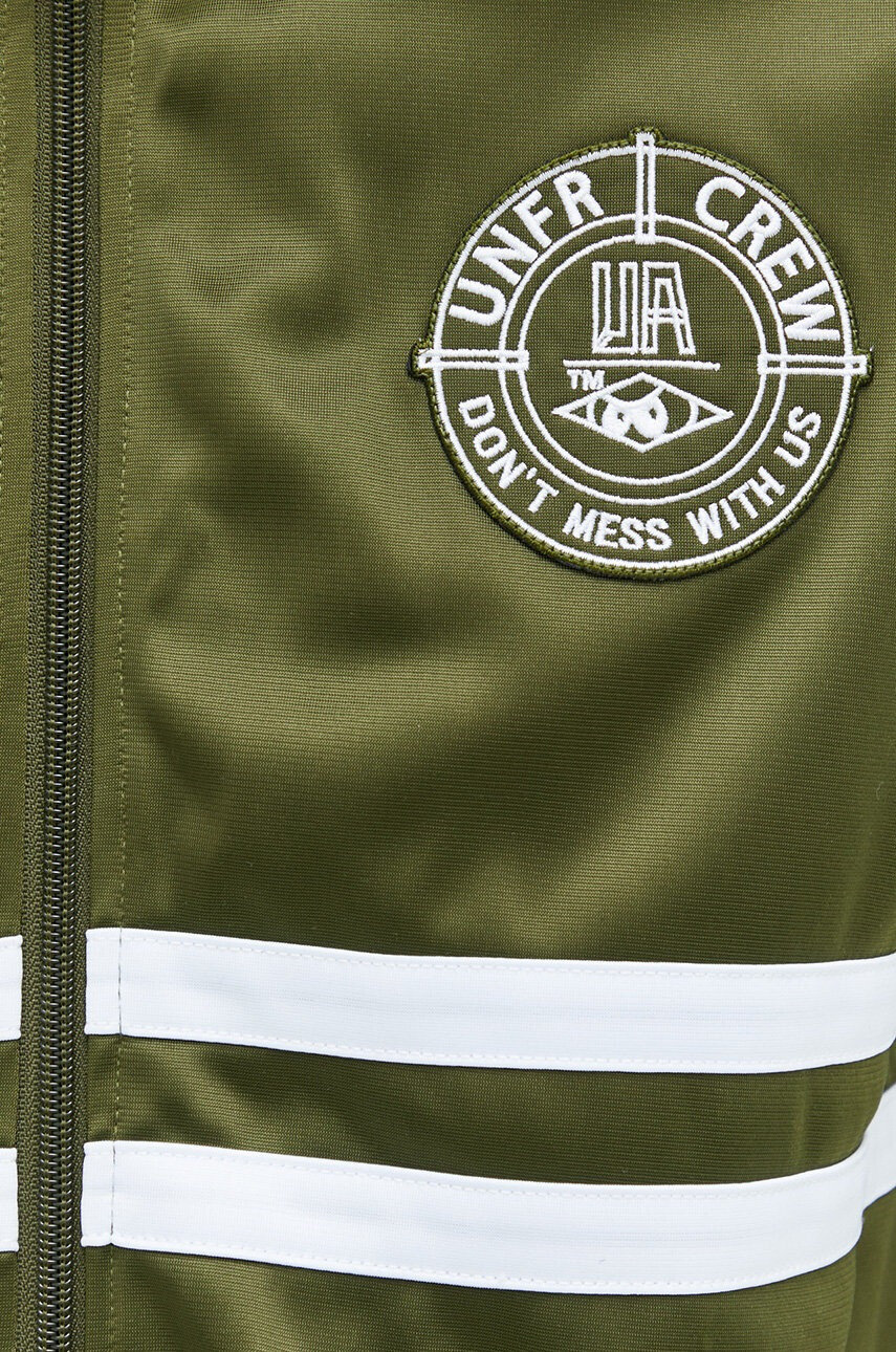 Unfair Athletics Суичър в зелено с апликация - Pepit.bg