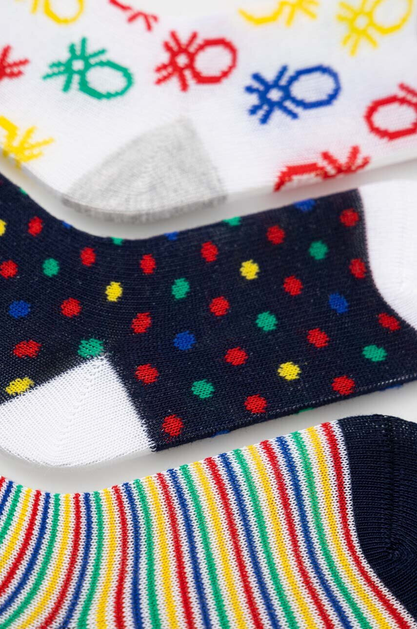 United Colors of Benetton Бебешки чорапи (3 броя) - Pepit.bg