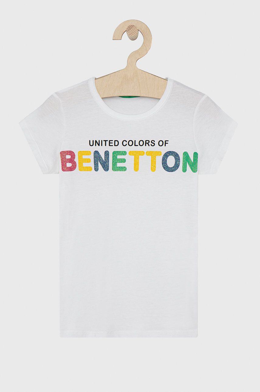 United Colors of Benetton Детска памучна тениска - Pepit.bg