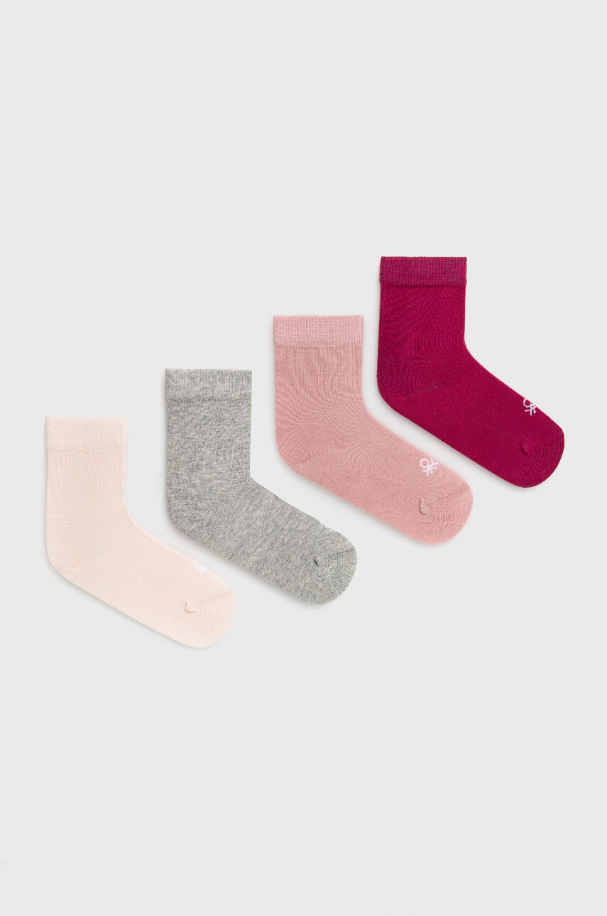United Colors of Benetton Детски чорапи (4 чифта) - Pepit.bg