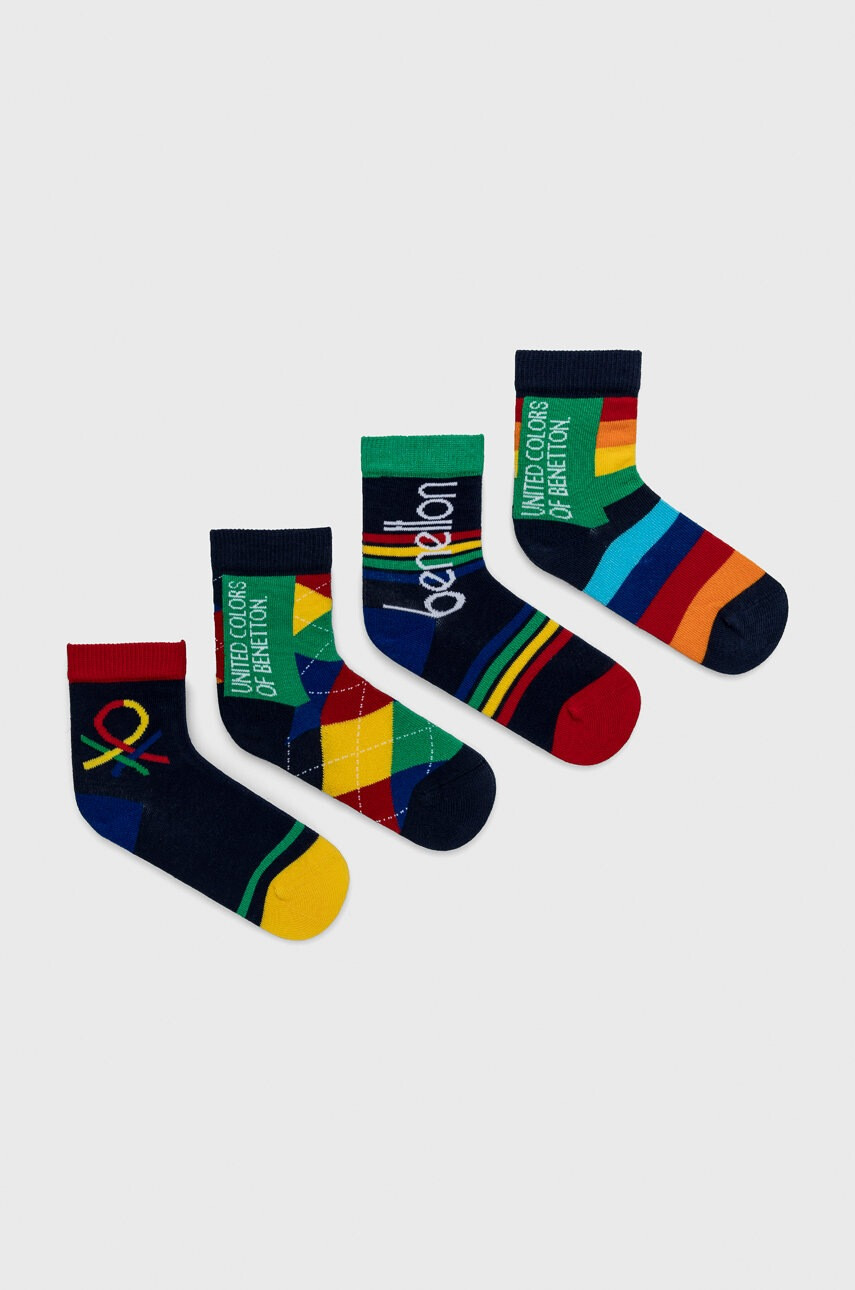 United Colors of Benetton Детски чорапи (4 чифта) - Pepit.bg