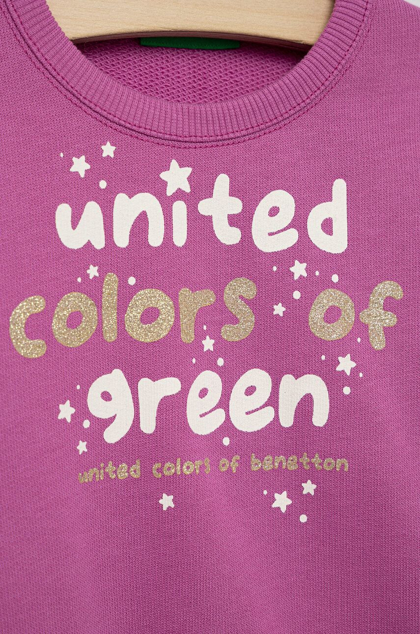 United Colors of Benetton Детски памучен суичър - Pepit.bg