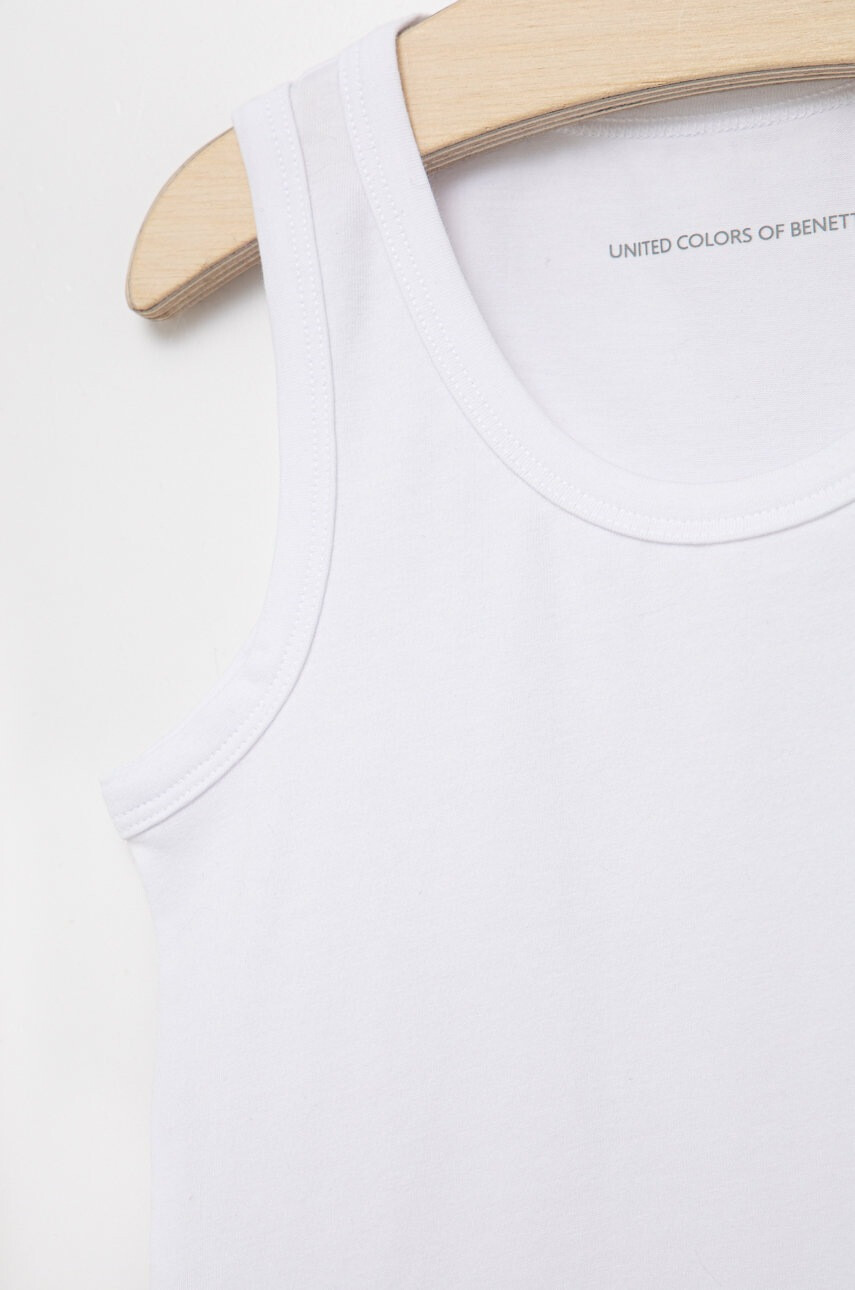 United Colors of Benetton Детски топ (2 чифта) в тъмносиньо с изчистен дизайн - Pepit.bg
