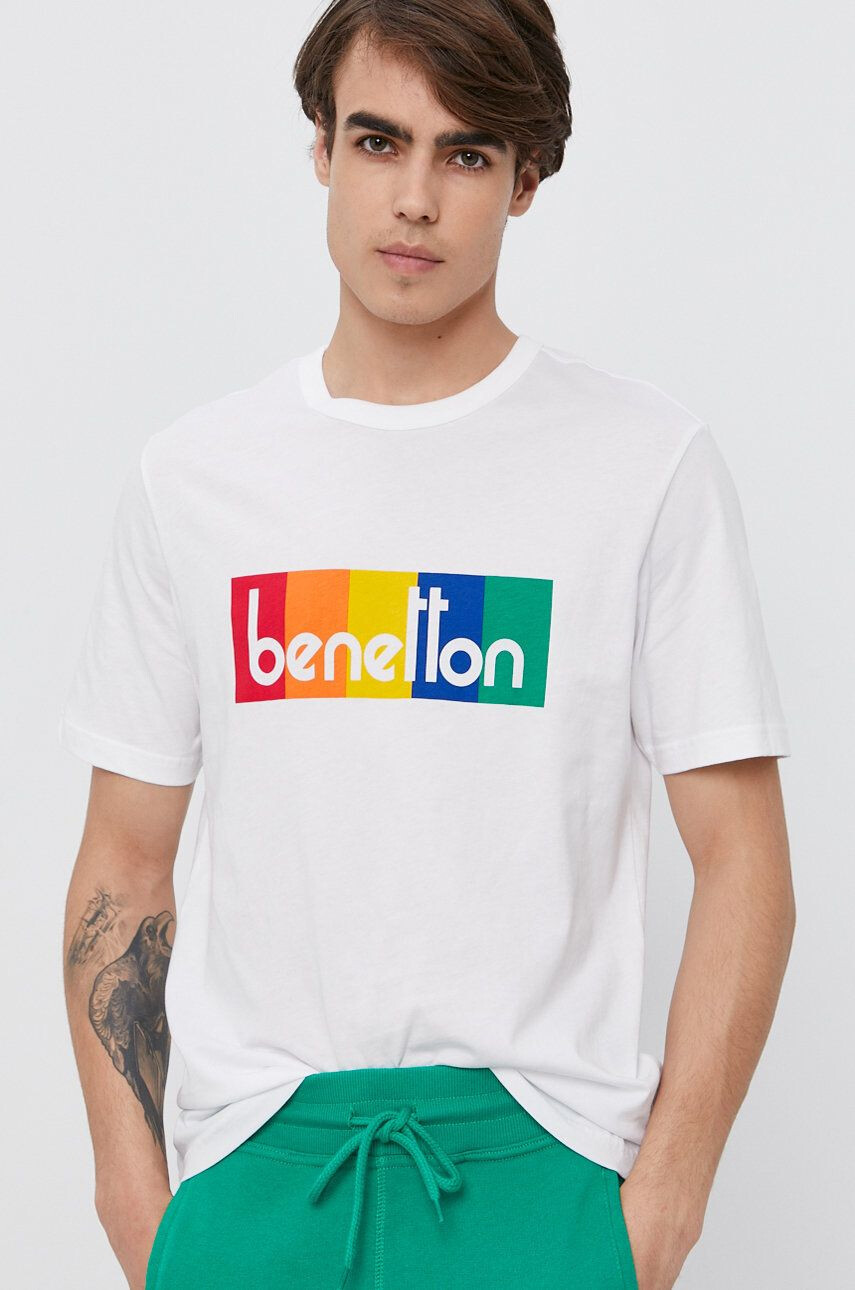 United Colors of Benetton Памучна тениска - Pepit.bg