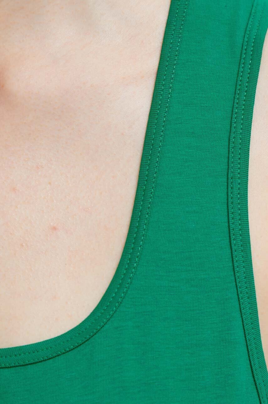 United Colors of Benetton Топ дамски в зелено - Pepit.bg