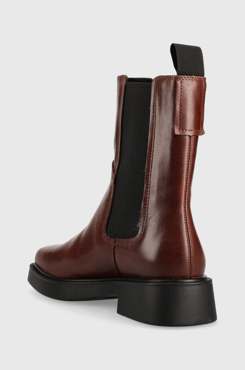 Vagabond Shoemakers Боти челси Jillian в кафяво с равна подметка - Pepit.bg