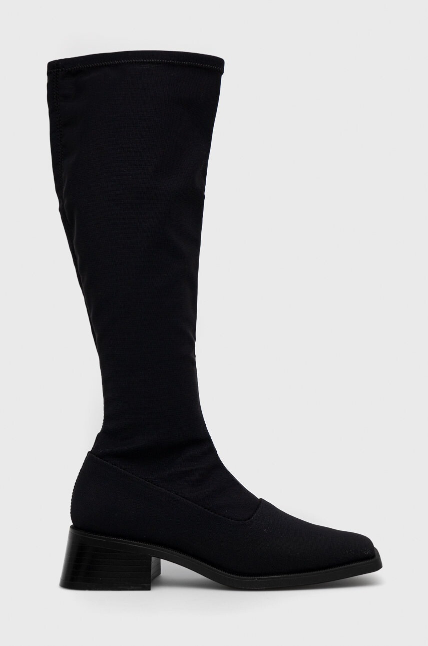 Vagabond Shoemakers Ботуши Blanca в черно с платформа - Pepit.bg
