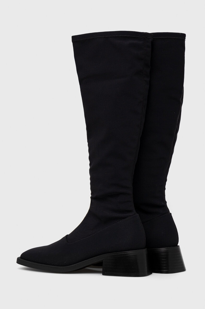 Vagabond Shoemakers Ботуши Blanca в черно с платформа - Pepit.bg