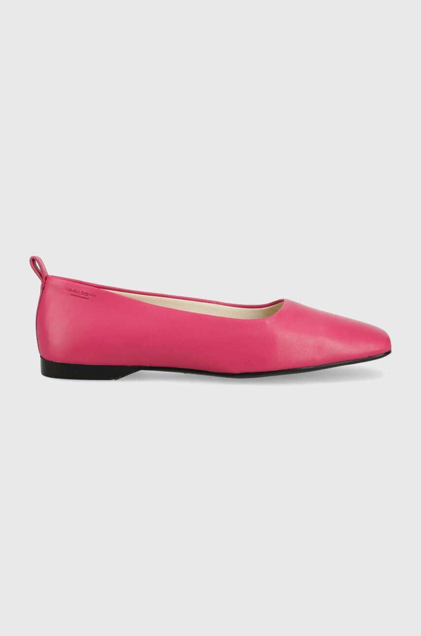 Vagabond Shoemakers Кожени балеринки Delia в лилаво - Pepit.bg