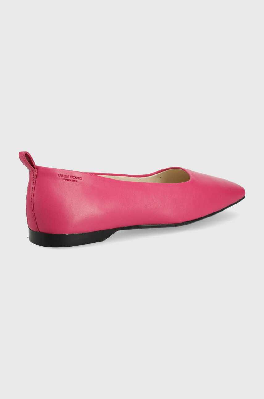 Vagabond Shoemakers Кожени балеринки Delia в лилаво - Pepit.bg