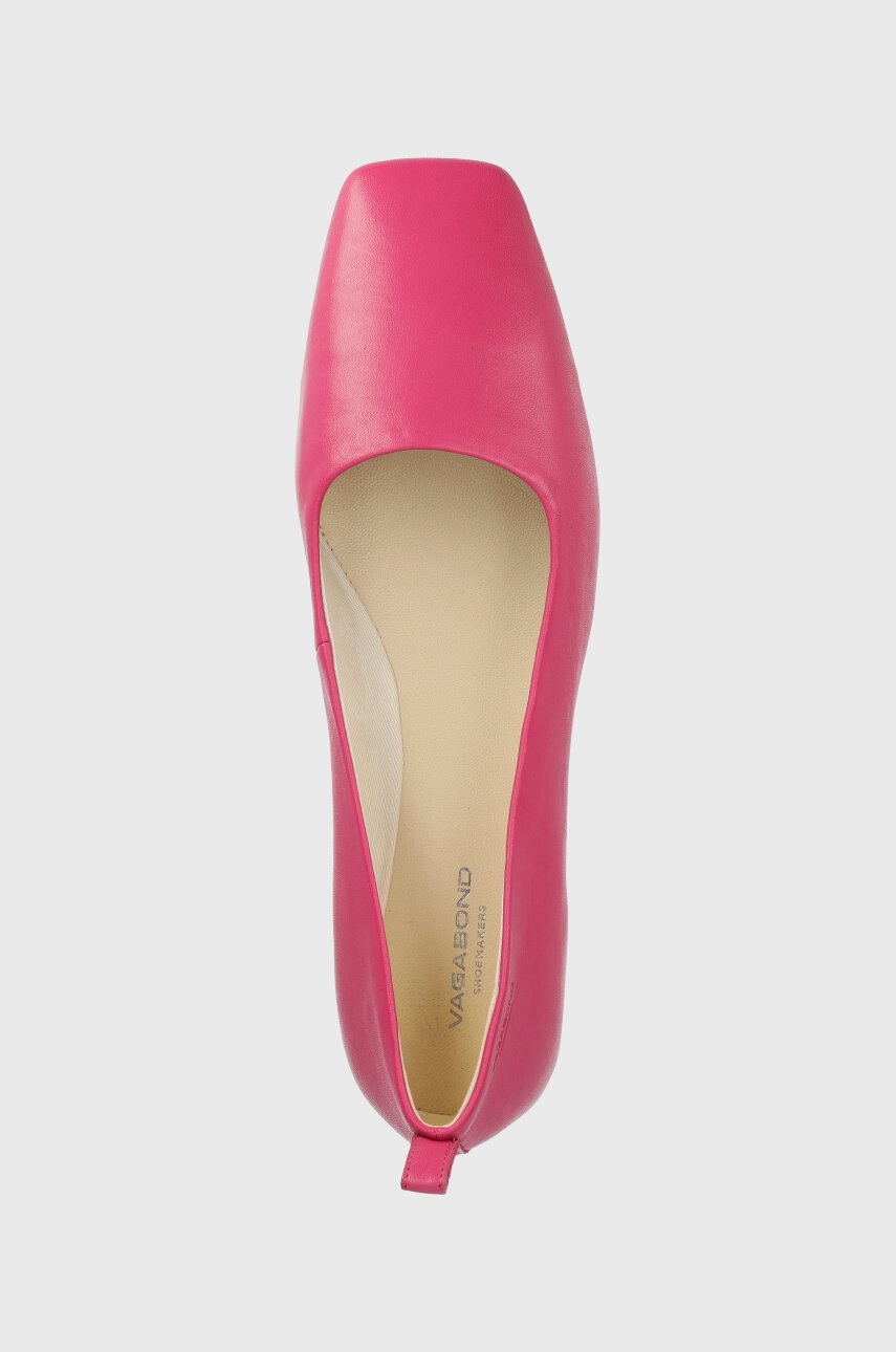 Vagabond Shoemakers Кожени балеринки Delia в лилаво - Pepit.bg