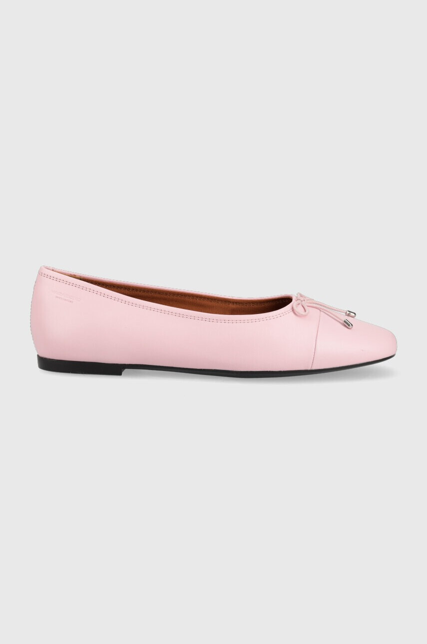 Vagabond Shoemakers Кожени балеринки JOLIN в розово 5508.101.45 - Pepit.bg