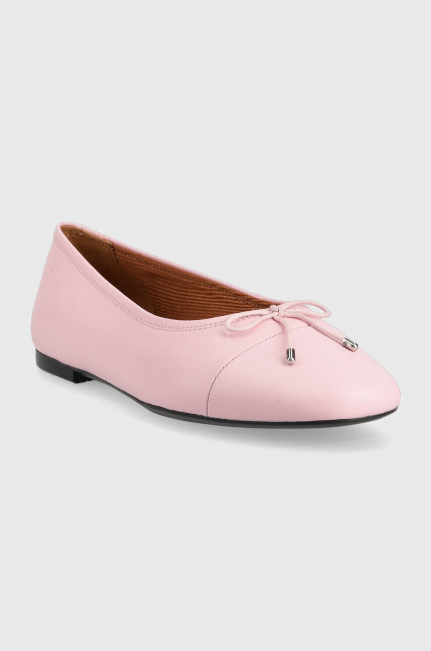 Vagabond Shoemakers Кожени балеринки JOLIN в розово 5508.101.45 - Pepit.bg