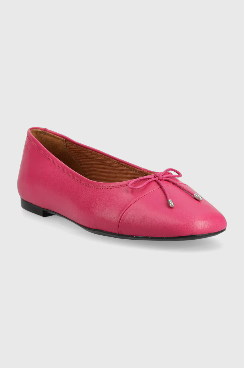 Vagabond Shoemakers Кожени балеринки JOLIN в розово - Pepit.bg