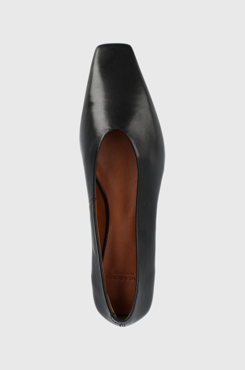 Vagabond Shoemakers Кожени балеринки Wioletta в черно - Pepit.bg