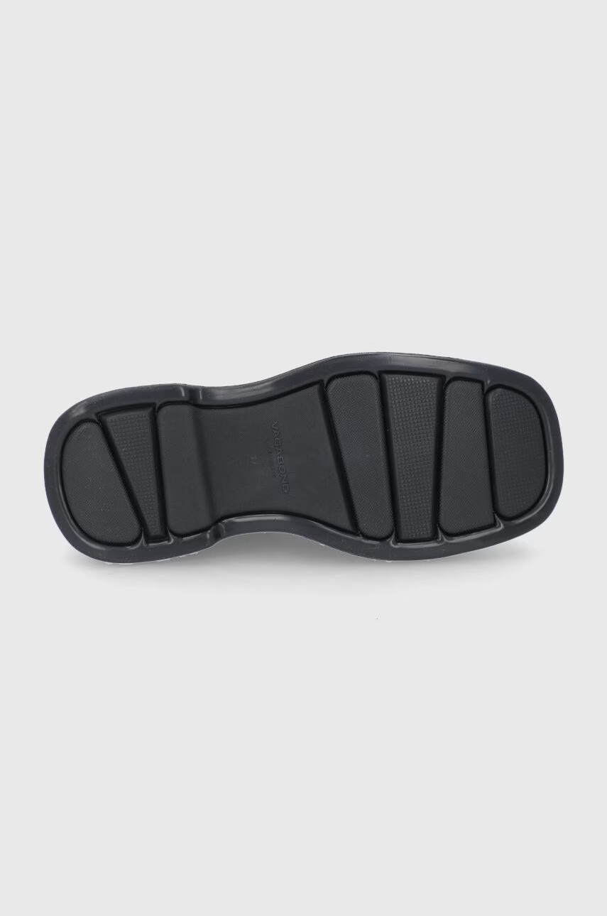 Vagabond Shoemakers Кожени боти челси дамски в черно с платформа - Pepit.bg