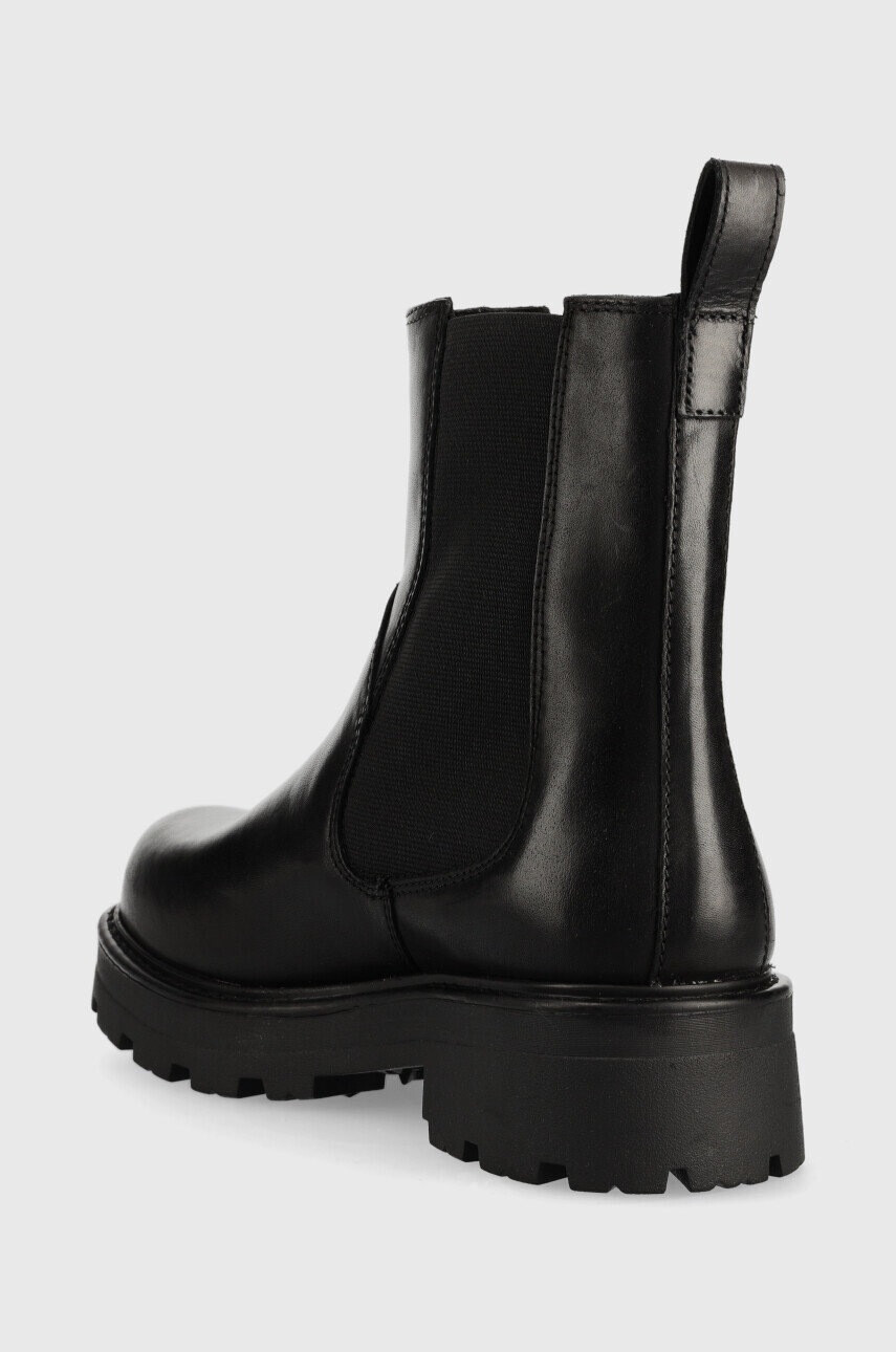 Vagabond Shoemakers Кожени боти челси Cosmo 2.0 в черно с платформа - Pepit.bg