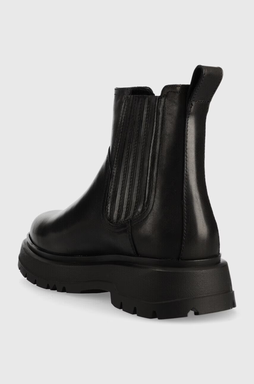 Vagabond Shoemakers Кожени боти челси Jeff в черно - Pepit.bg