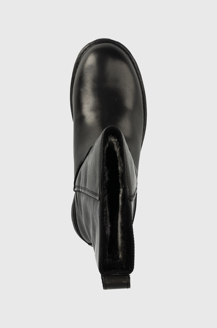 Vagabond Shoemakers Кожени боти Cosmo 2.0 в черно с платформа с изолация - Pepit.bg