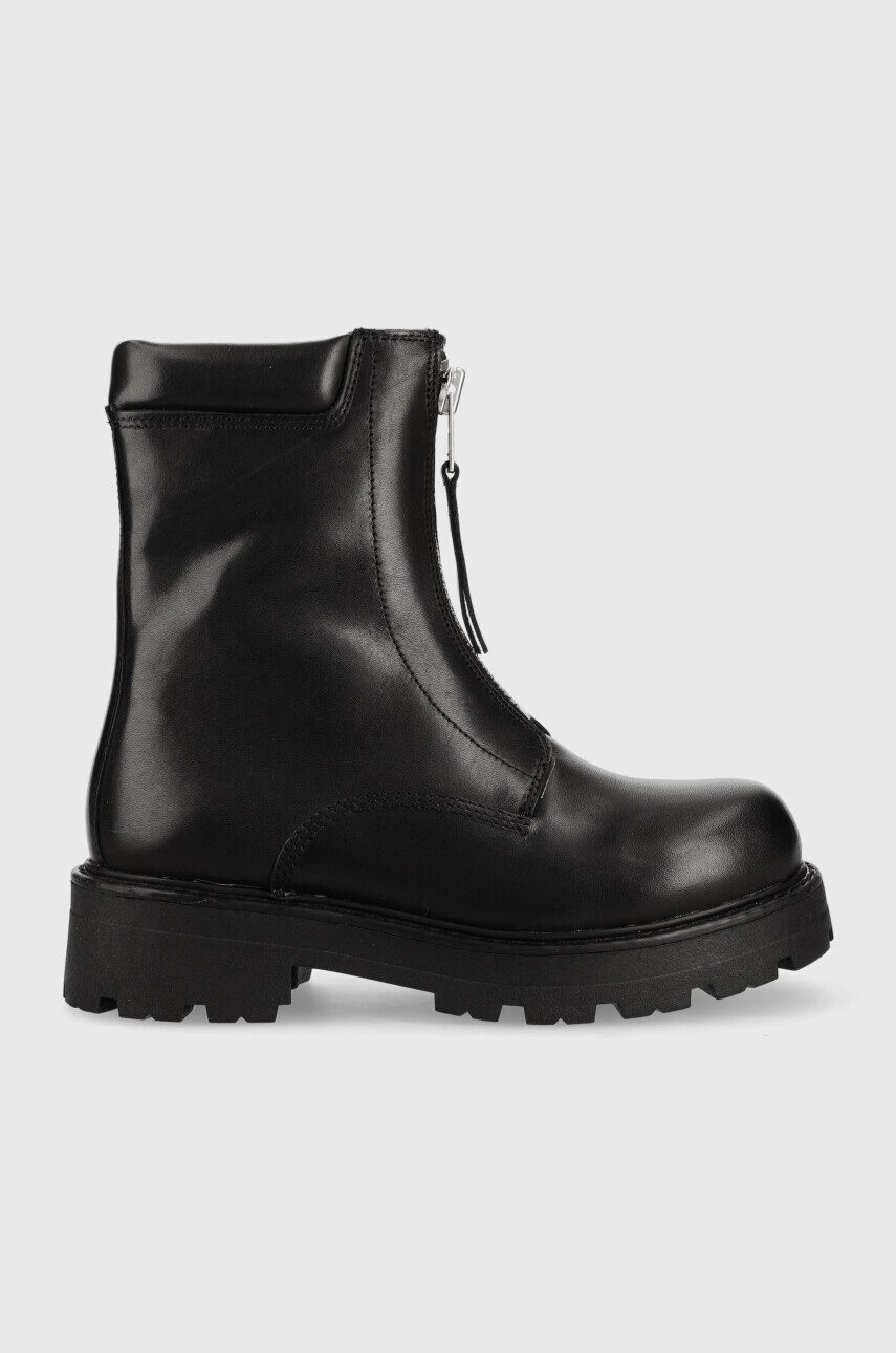Vagabond Shoemakers Кожени боти Cosmo 2.0 в черно с платформа - Pepit.bg