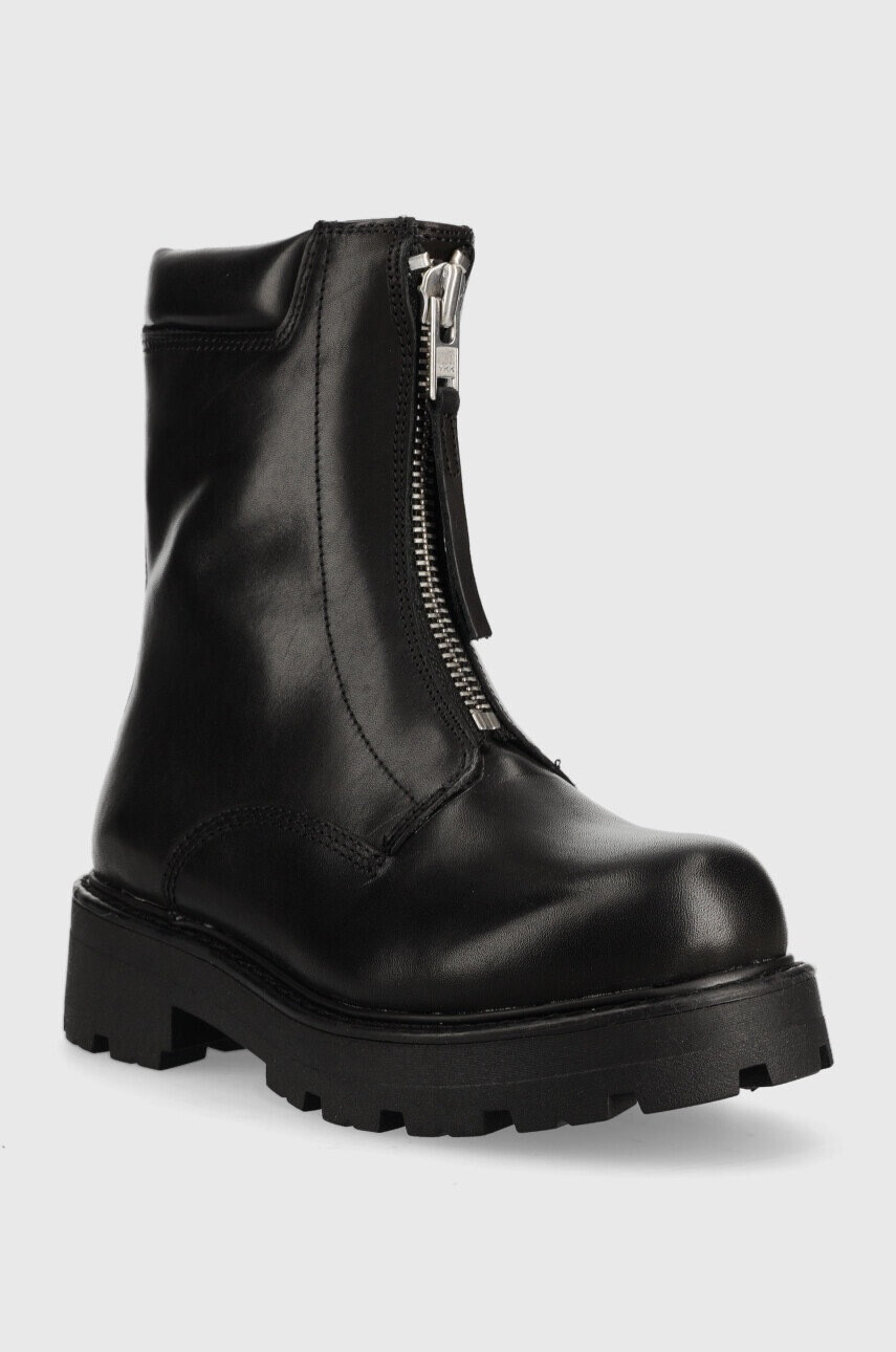 Vagabond Shoemakers Кожени боти Cosmo 2.0 в черно с платформа - Pepit.bg