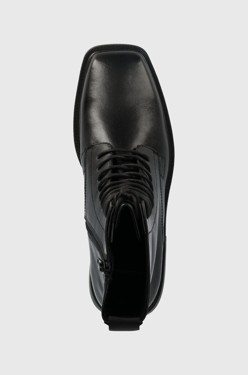 Vagabond Shoemakers Кожени боти Jillian в черно с висок ток - Pepit.bg