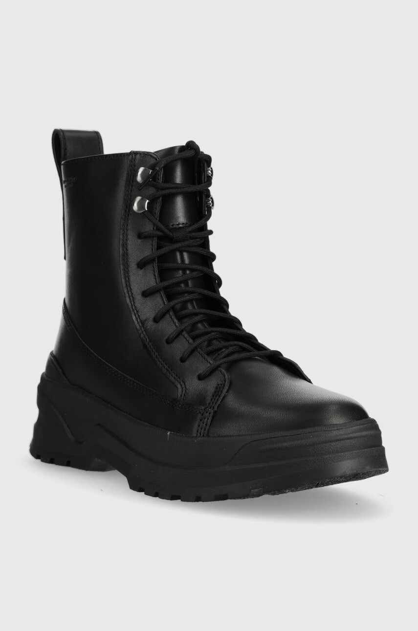 Vagabond Shoemakers Кожени боти Maxime в черно с платформа с изолация - Pepit.bg